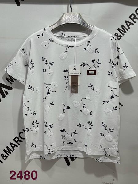 Футболка Met&March (one size) 2780-19 white (лето)