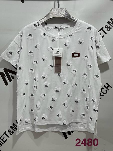 Футболка Met&March (one size) 2780-6 white (лето)