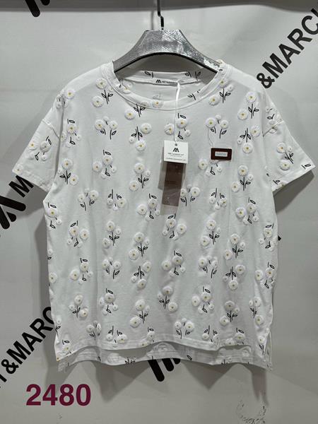 Футболка Met&March (one size) 2780-8 white (лето)