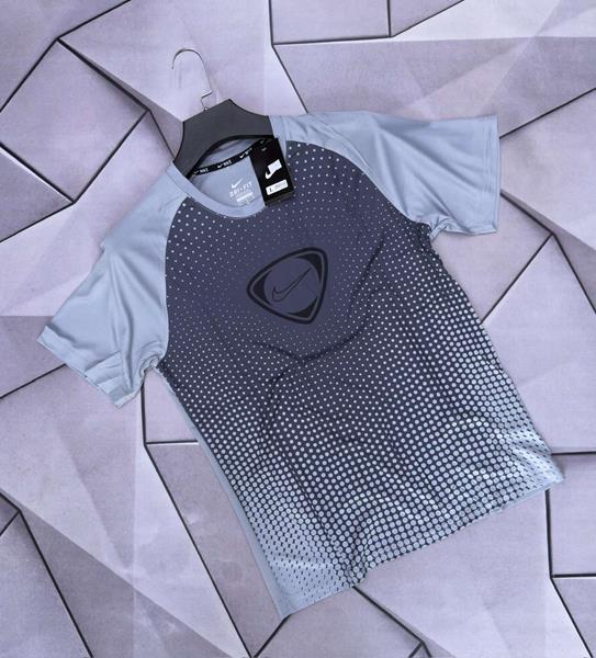 Футболка Rassul (L-3XL) 6105 l.grey (лето)