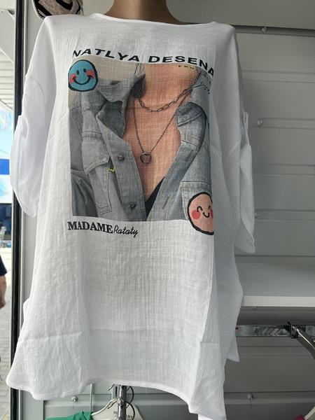 Футболка P.HEY (XL-4XL) 202 white (лето)