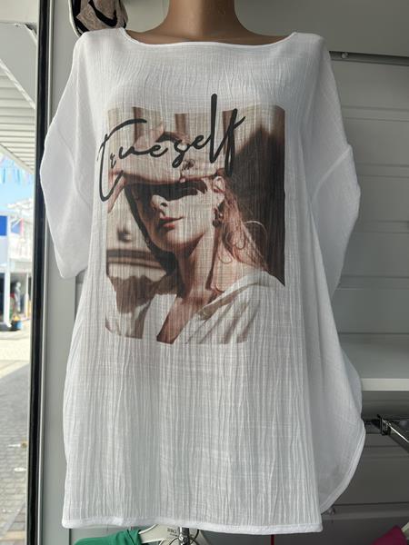 Футболка P.HEY (XL-4XL) 021 white (лето)