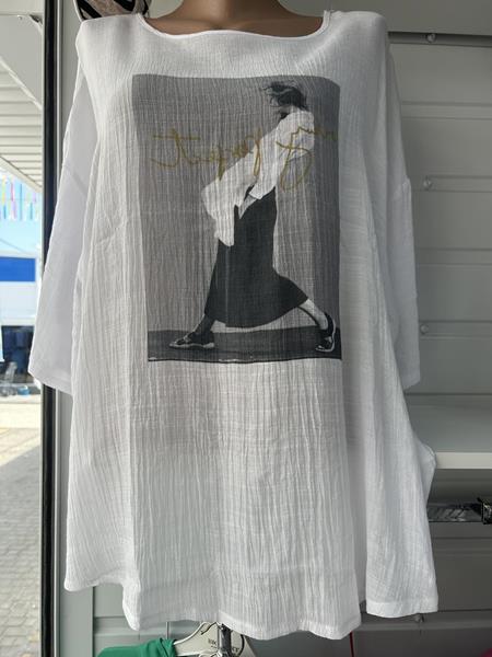 Футболка P.HEY (XL-4XL) 312 white (лето)