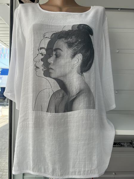 Футболка P.HEY (XL-4XL) 352 white (лето)