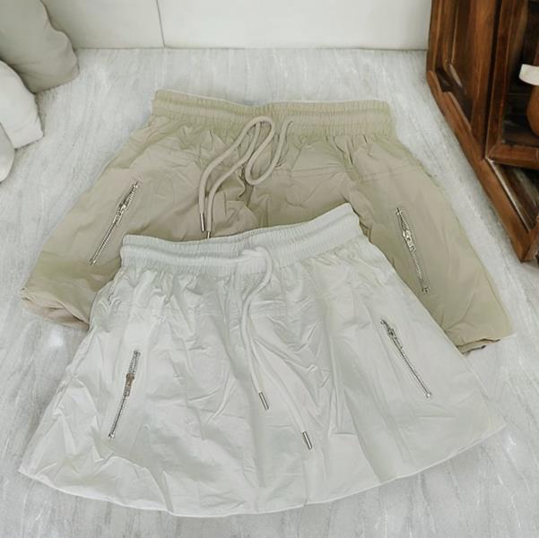 Юбка-шорты Lora (one size) LR167 white (лето)