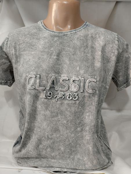 Футболка Panda (M-3XL) 1961 l.grey (лето)