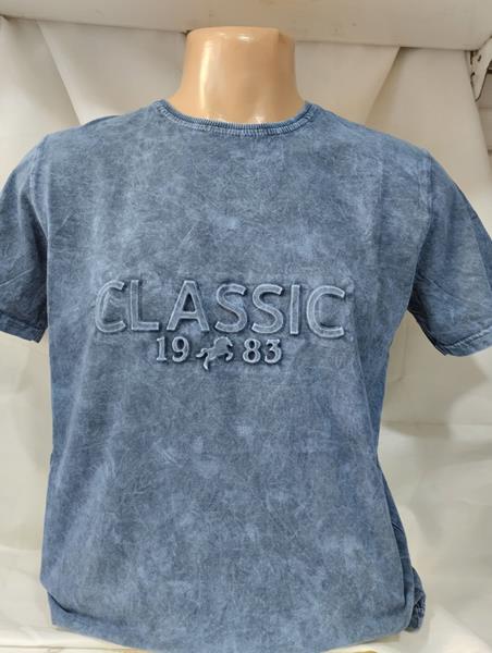 Футболка Panda (M-3XL) 1962 blue (лето)