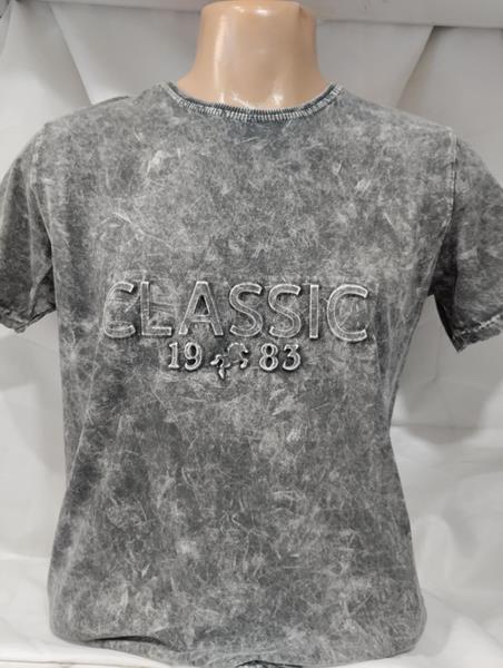 Футболка Panda (M-3XL) 1963 grey (лето)