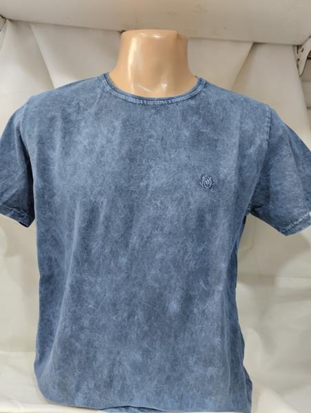 Футболка Panda (M-3XL) 1966 blue (лето)