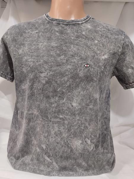 Футболка Panda (M-3XL) 1980 grey (лето)