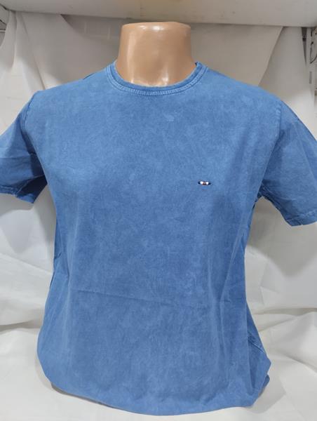 Футболка Panda (M-3XL) 1984 l.blue (лето)