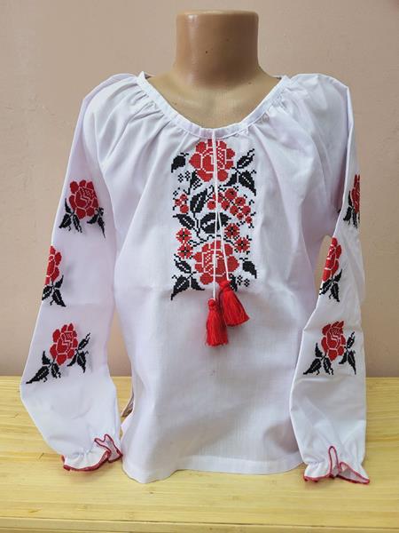 Вышиванка Limerense (152-176) LM75 white (деми)