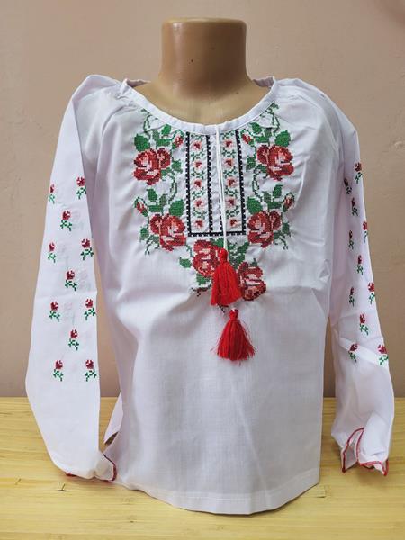 Вышиванка Limerense (152-176) LM76 white (лето)