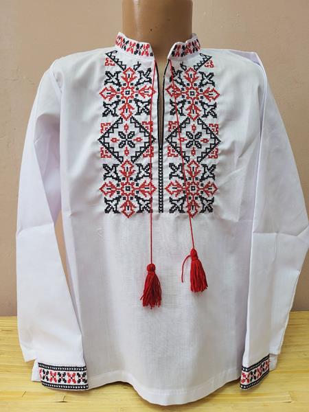 Вышиванка Limerense (152-176) LM84 white (деми)