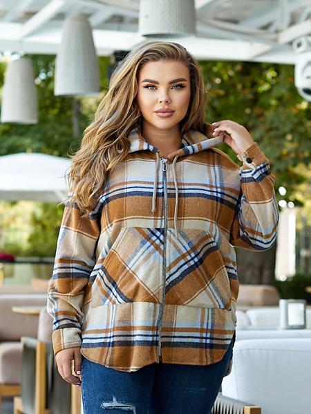 Рубашка HJJ Story (52-58) HJJ112 beige (деми)