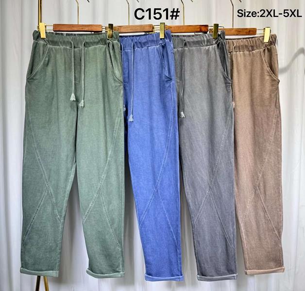 Штаны Yafeier (2XL-5XL) C151 grey (деми)