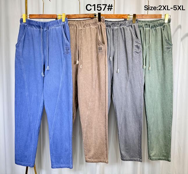 Штаны Yafeier (2XL-5XL) C157 blue (деми)