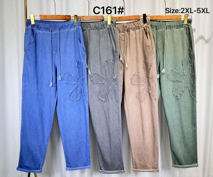 Штаны Yafeier (2XL-5XL) C161 blue (деми)