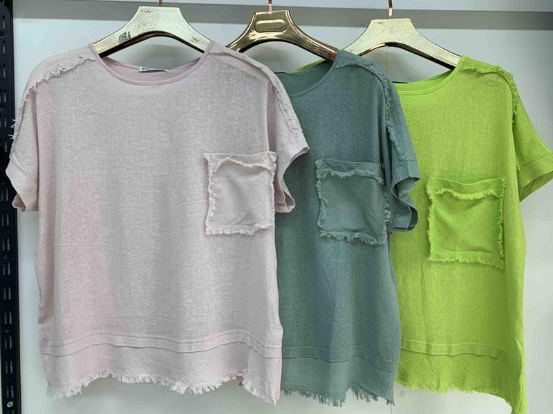 Футболка Yafeier (3XL-6XL) 7490 l.green (лето)