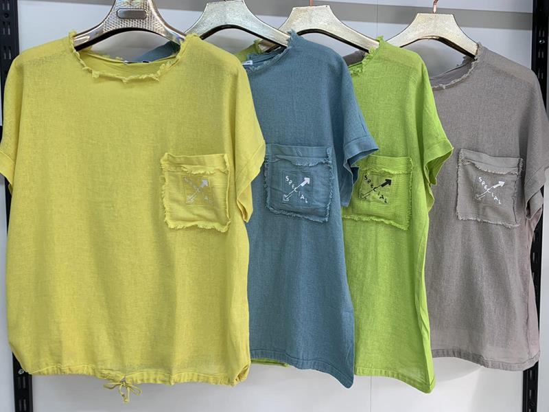 Футболка Yafeier (3XL-6XL) 7732 l.green (лето)