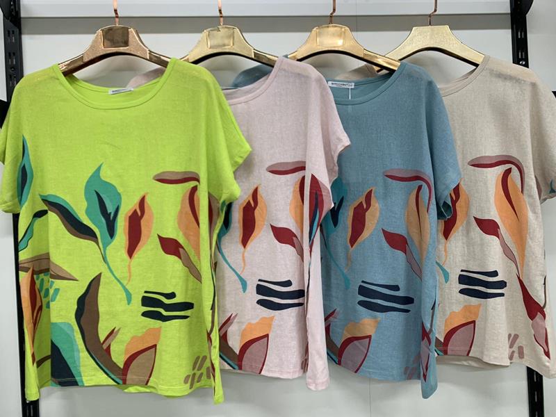 Футболка Yafeier (XL-6XL) 9594 l.green (лето)