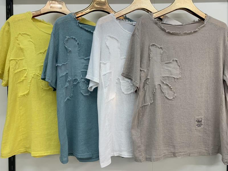 Футболка Yafeier (3XL-6XL) 7538 white (лето)