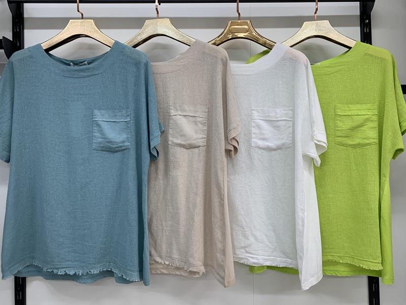 Футболка Yafeier (3XL-6XL) 7653 blue (лето)