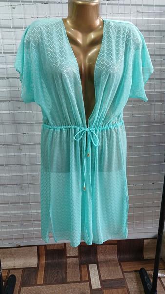 парео sss Annet (L-2XL) AM12 turquoise (лето)