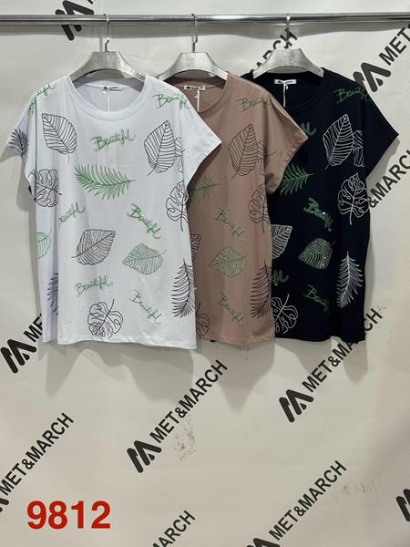 Футболка Met&March (one size) 9812 white (лето)