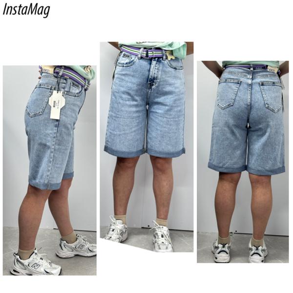 Шорты DKNSEL (25-30) 2683S l.blue (лето)