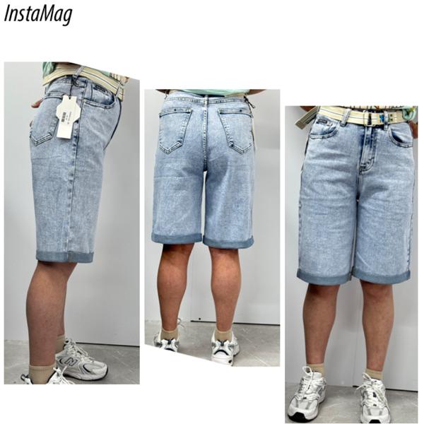 Шорты DKNSEL (25-30) 2665S l.blue (лето)