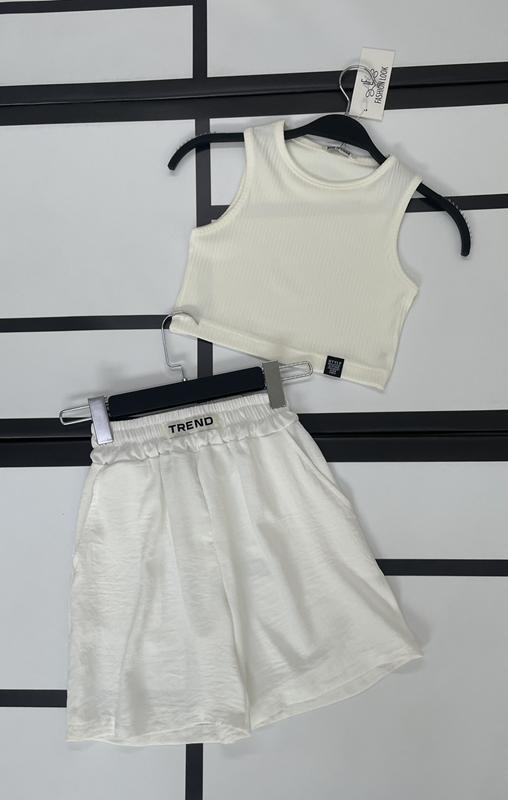 Костюм Kosmy (128-152) K77 white (лето)