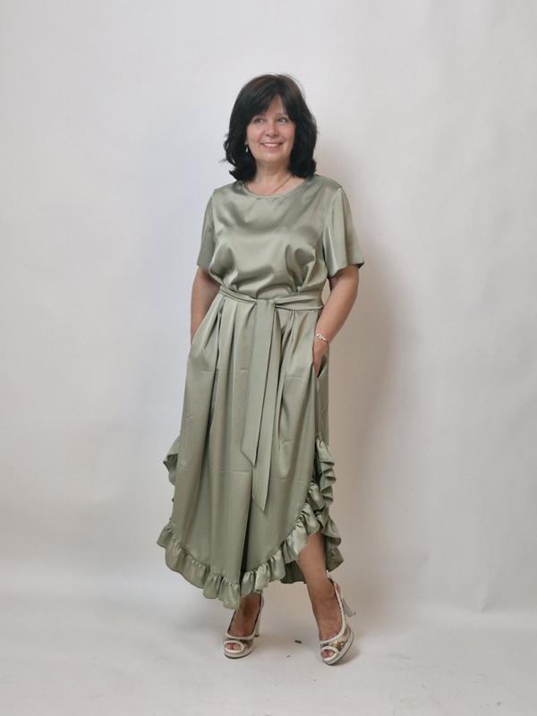 Платье LIArt (52-58) 948 khaki (лето)