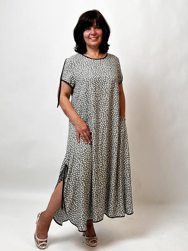 Платье LIArt (50-56) 949 grey (лето)