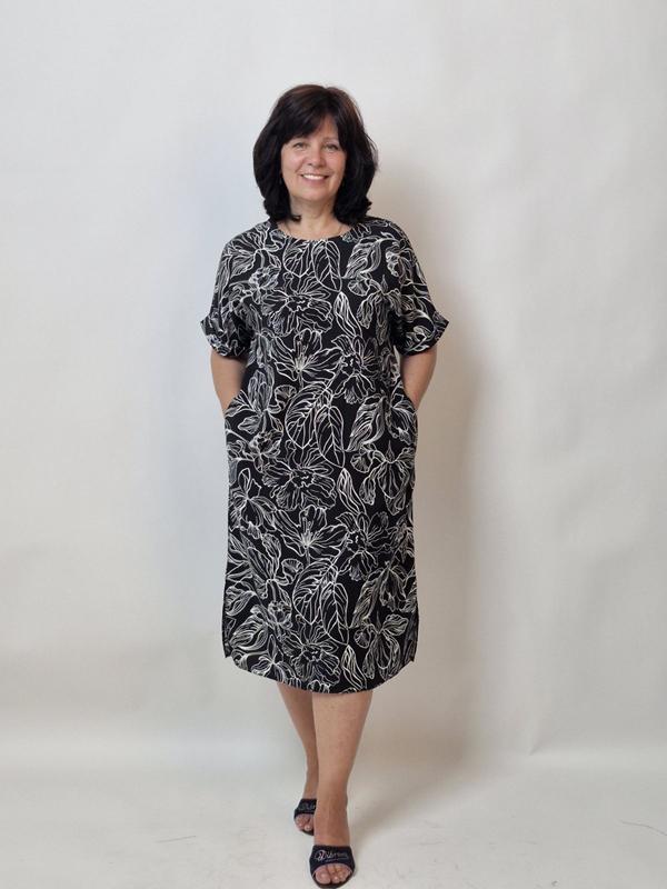 Платье LIArt (52-58) 951 black (лето)