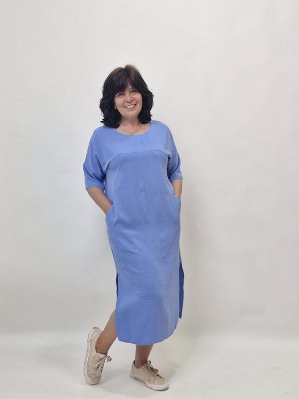 Платье LIArt (50-56) 945 l.blue (лето)
