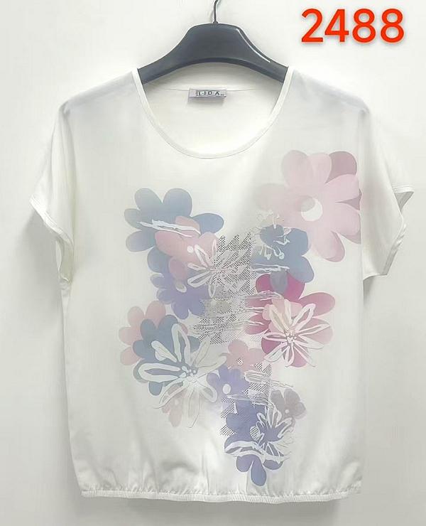 Футболка LIDA (52-62) 2488 white (лето)