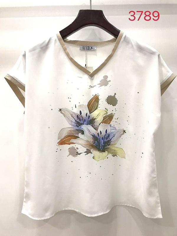 Футболка LIDA (52-62) 3789 white (лето)