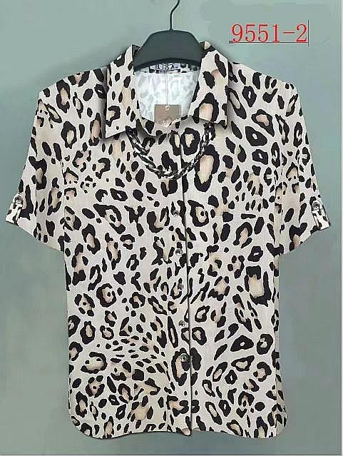 Рубашка LIDA (52-62) 9551-2 beige (лето)