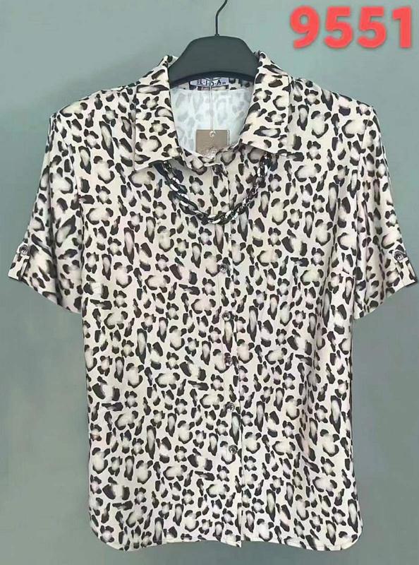 Рубашка LIDA (52-62) 9551 beige (лето)