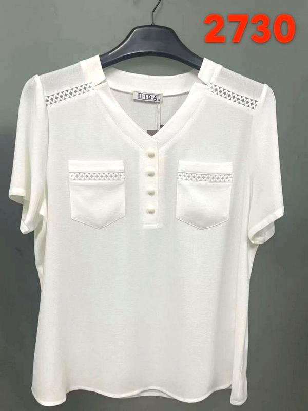 Футболка LIDA (52-62) 2730 white (лето)