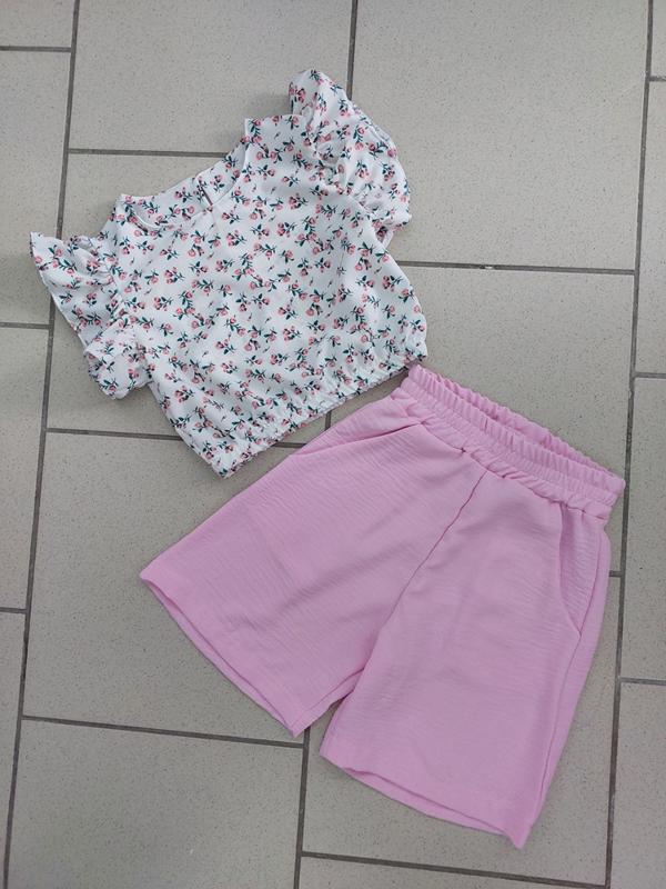 Костюм Moda school (122-140) M27 pink (лето)