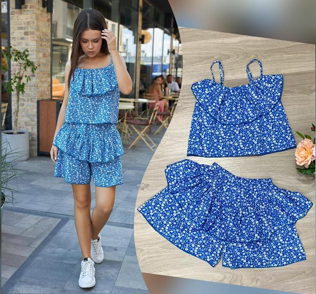Костюм Moda school (146-164) 0408 l.blue (лето)