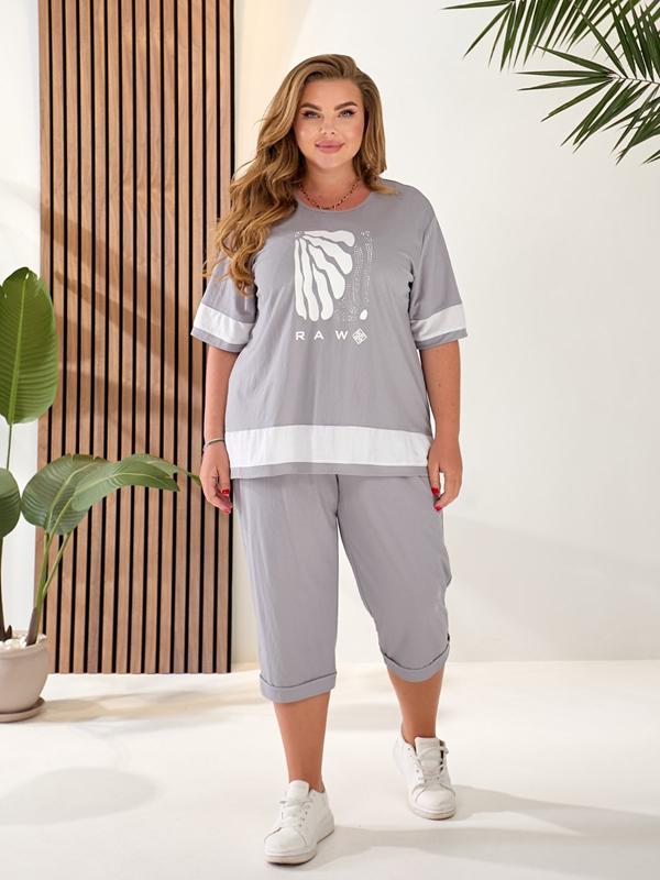 Костюм OSKA (56-62) 6097 grey (деми)
