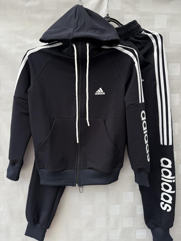 Костюм спорт Shon (36-44) S533 black (деми)