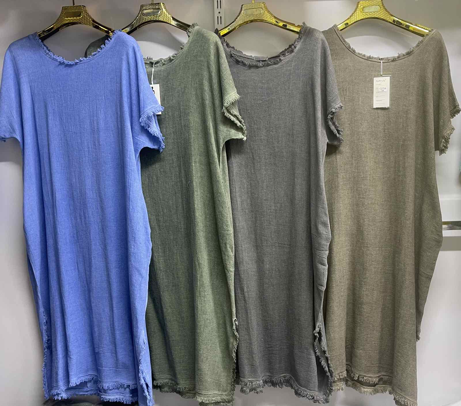 Платье Yafeier (54-60) 275 khaki (лето)