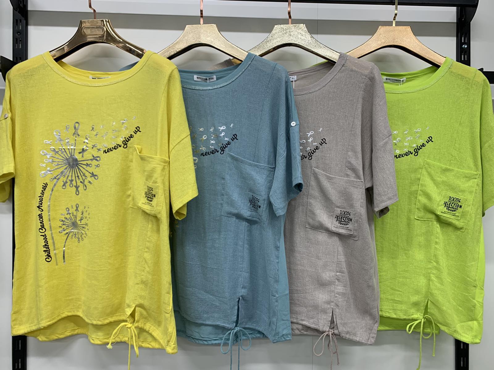 Футболка Yafeier (3XL-6XL) 9539 grey (лето)