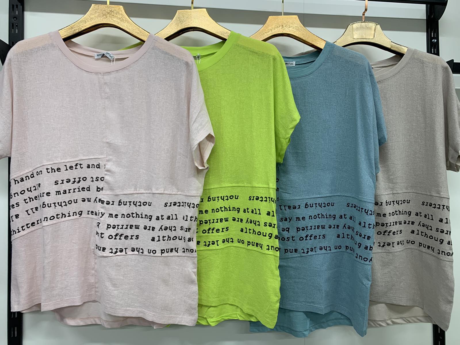 Футболка Yafeier (3XL-6XL) 9555 blue (лето)