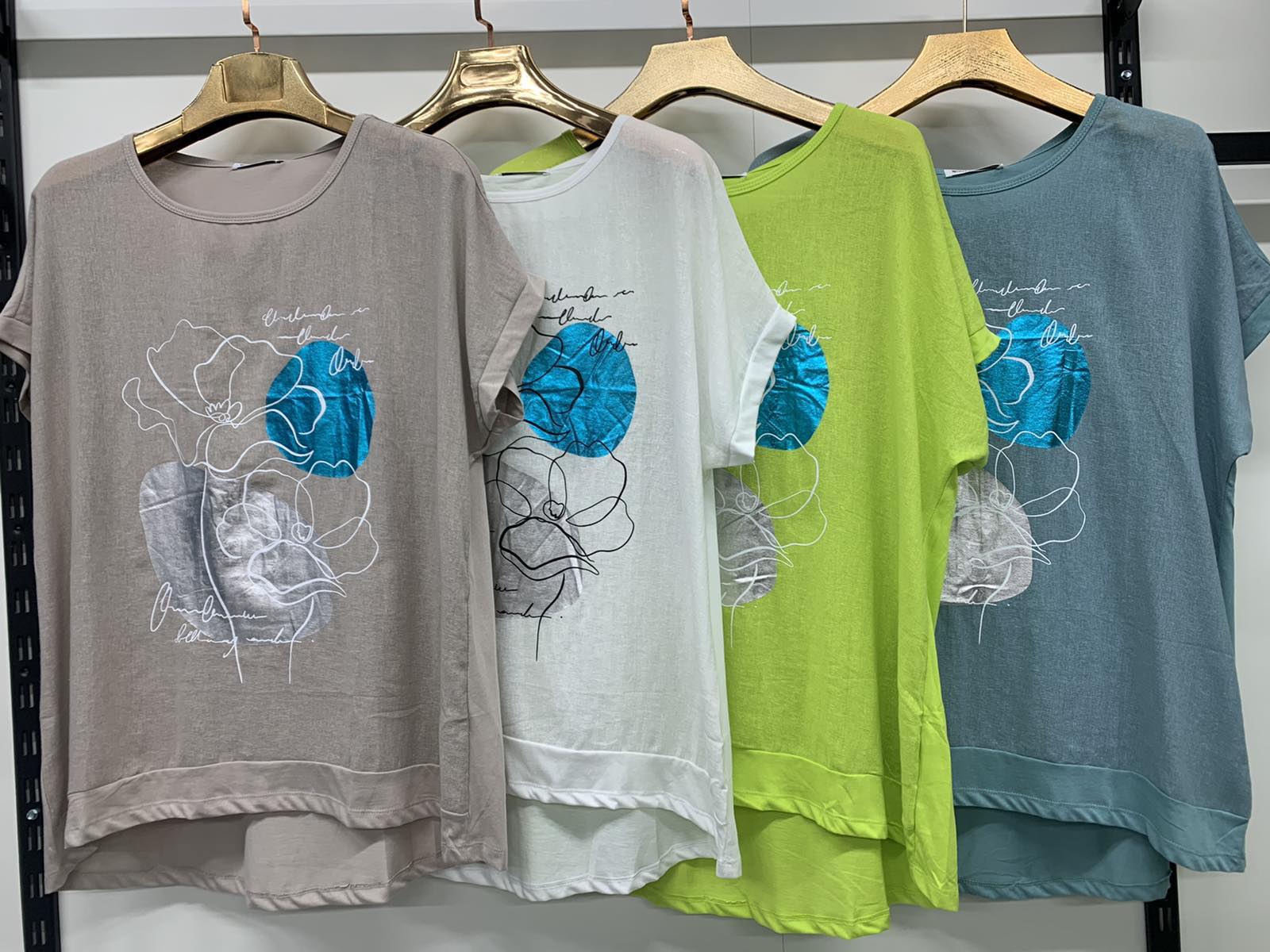 Футболка Yafeier (3XL-6XL) 9560 l.blue (лето)