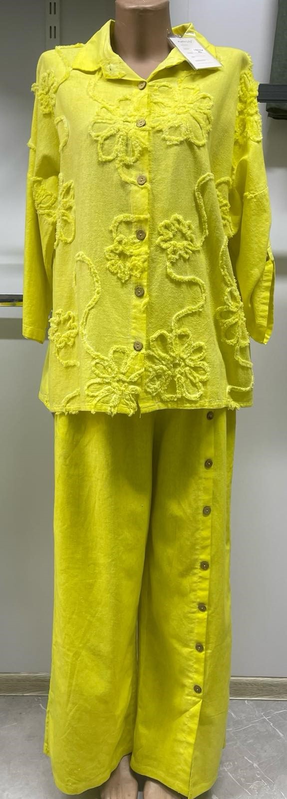 Костюм Yafeier (50-56) YF11 yellow (лето)